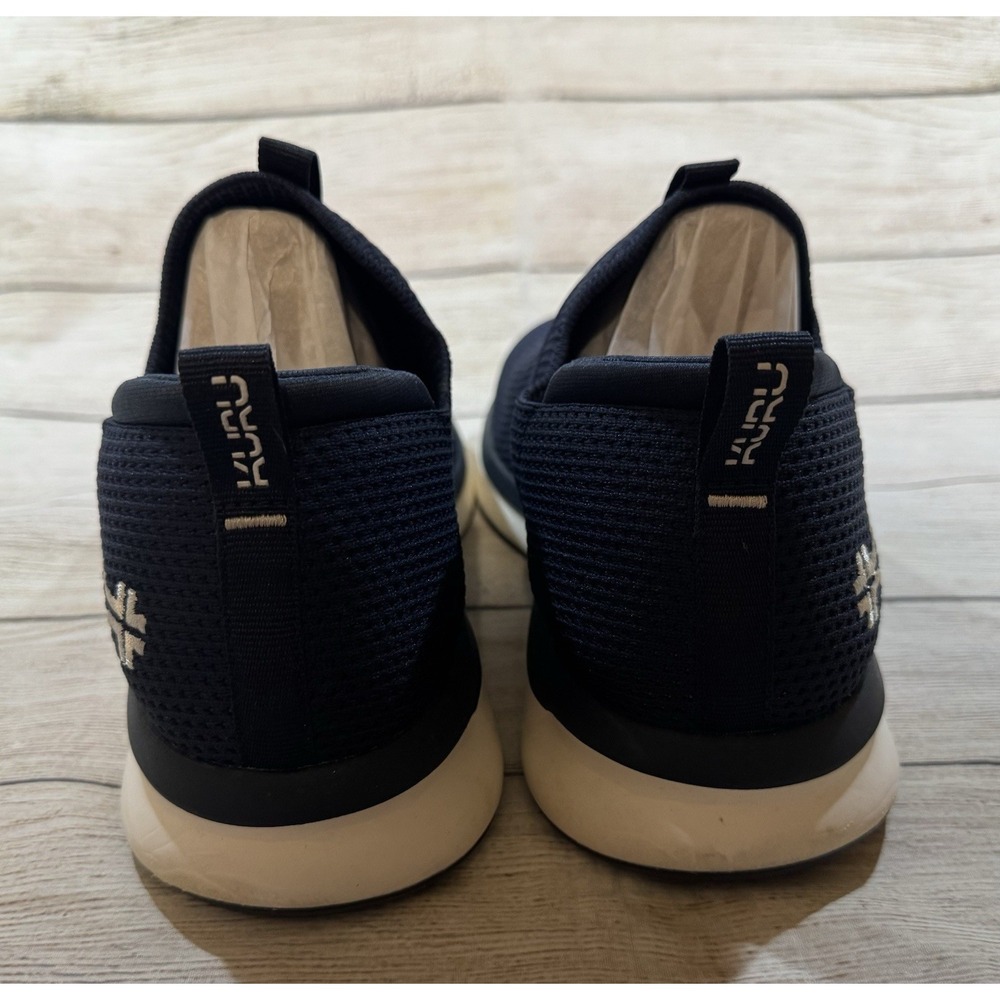 Mens Kuru Atom Slip-On Dark Blue Athletic Running Walking Shoes Sneakers 9.5 M - Picture 3 of 7